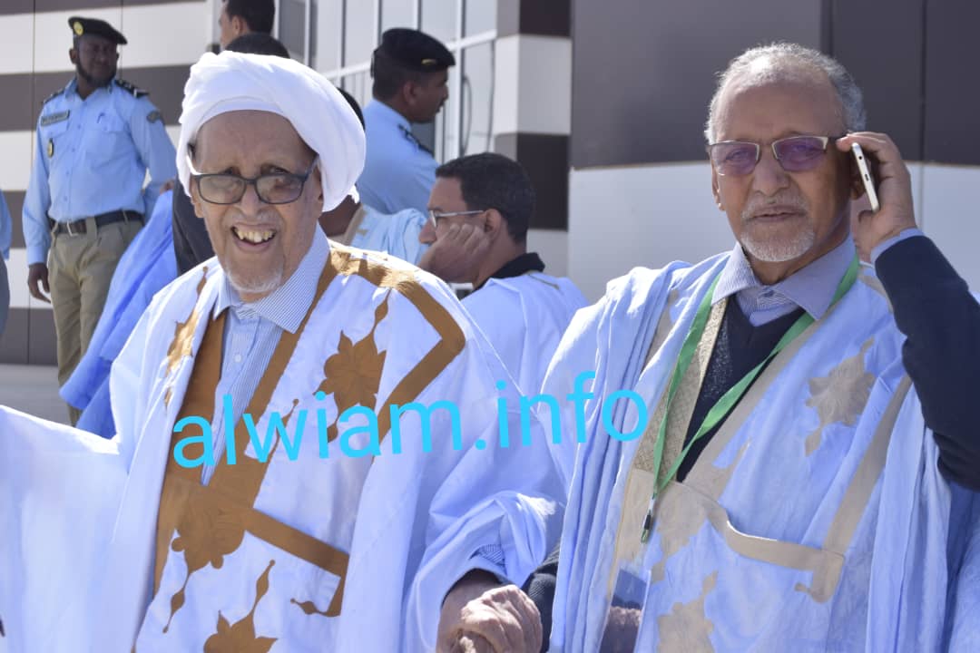 الدكتور: محمد المختار ولد اباه خلال حضوره حفل افتتاح مؤتمر دور الاسلام في افريقيا-الوئام