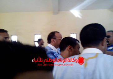 لحظة تصويت ولد ببكر